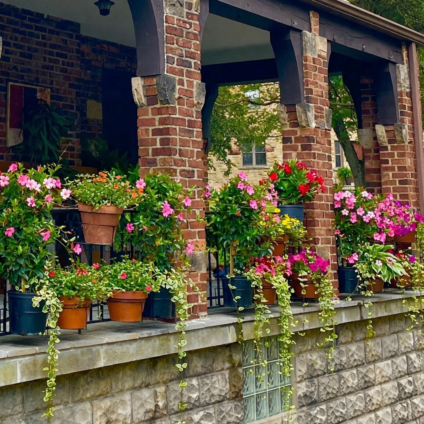 Tool-Free Balcony & Railing Plant Hanger
