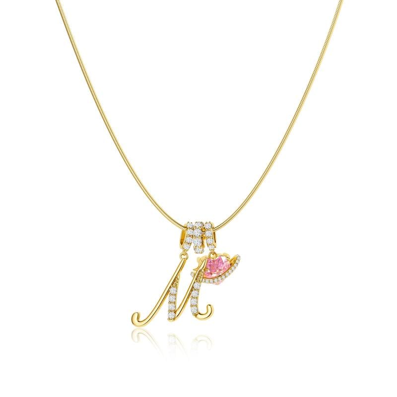 💖Last Day 49% OFF✨3-Layering Initial A-Z Letter Pendant Necklaces🎀