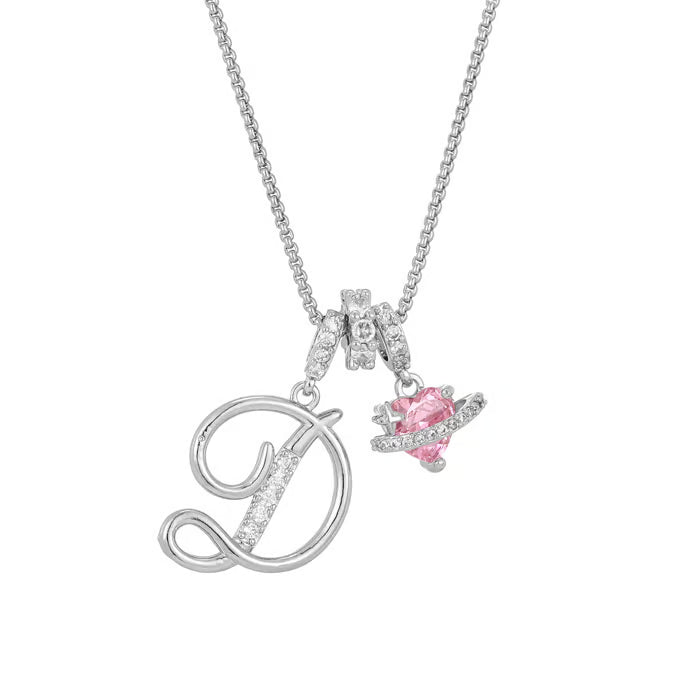 💖Last Day 49% OFF✨3-Layering Initial A-Z Letter Pendant Necklaces🎀