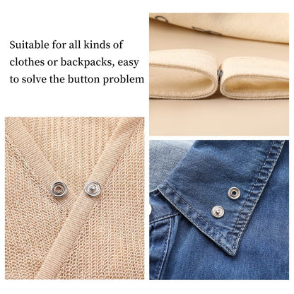 ✨ Effortless No-Sewing Snap Pliers Kit - Instantly Fix & Customize Clothes (100pcs)