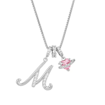 💖Last Day 49% OFF✨3-Layering Initial A-Z Letter Pendant Necklaces🎀