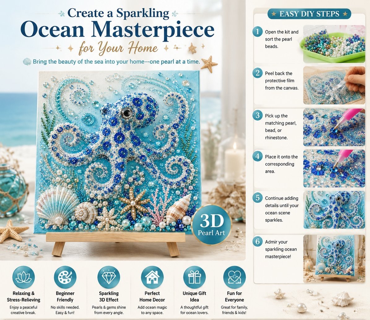 OCEAN PEARL ART DIY KIT