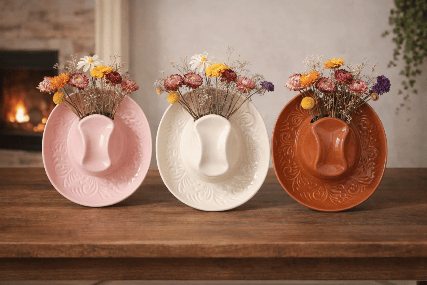 🔥Last Day 49% OFF - 🤠Handmade cowboy hat vases