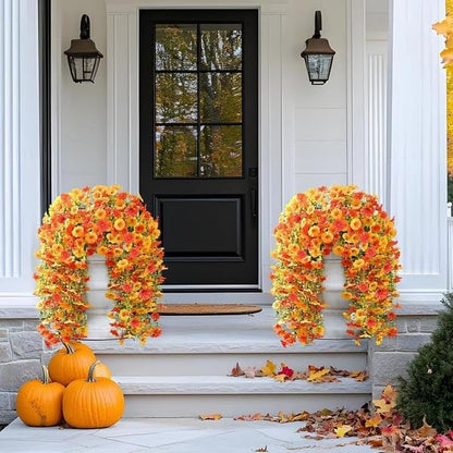 🌺LAST DAY 49% OFF-UV Resistant Fall Artificial Hanging Flowers