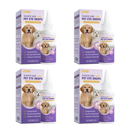 👩‍⚕️ ODALIT™ NanoCare Pet Eye Drops ☑️ FDA Approved | Relieves Conjunctivitis, Dry Eyes, Cataracts, and Keratitis🐶