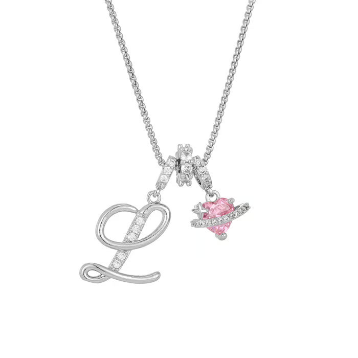 💖Last Day 49% OFF✨3-Layering Initial A-Z Letter Pendant Necklaces🎀