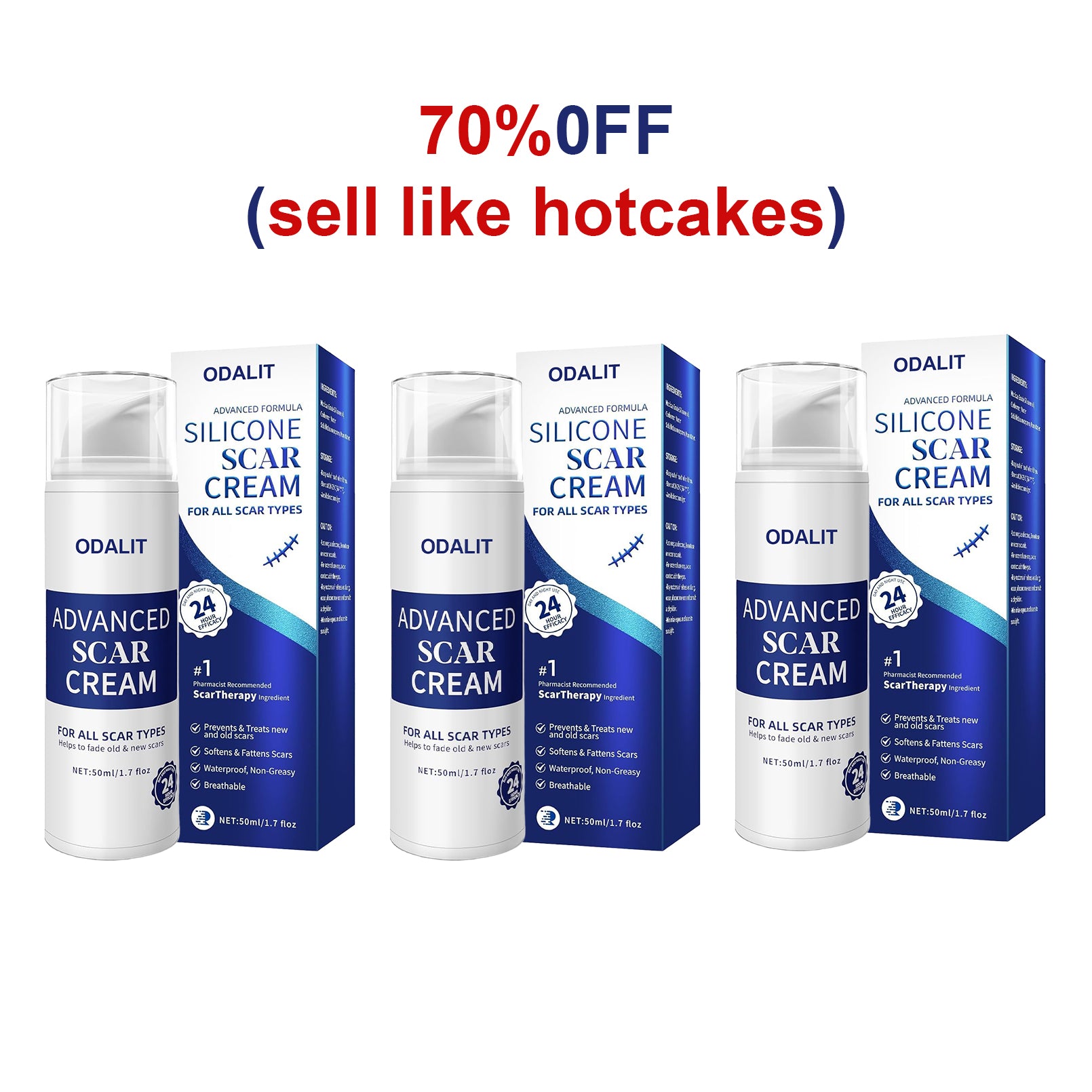 3pcs 70%OFF!!!(sell like hotcakes）