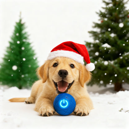 🎁 A Christmas Surprise for Your Fur Baby! ✨ Pet Bounce Ball for Cats🐱 & Dogs🐶