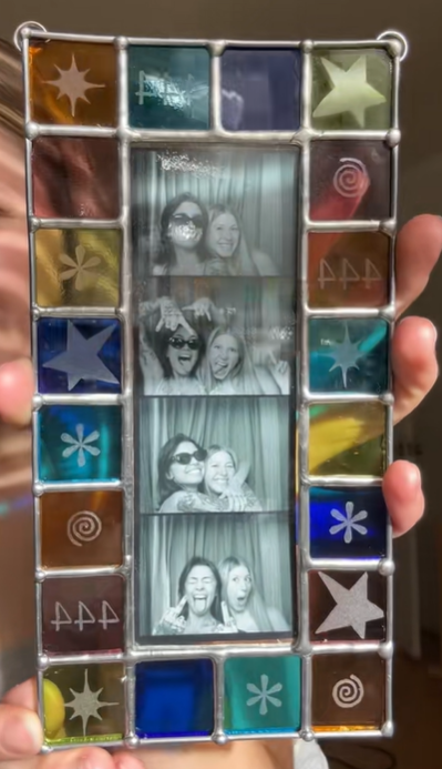 🔥Winter Sale 49% OFF - ✨Handmade Stained Glass Photobooth Frame