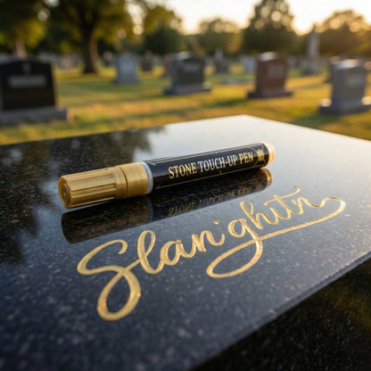 🔥Restore Faded Gravestone Lettering Pen - Make Faded Memorial Text Clear Again