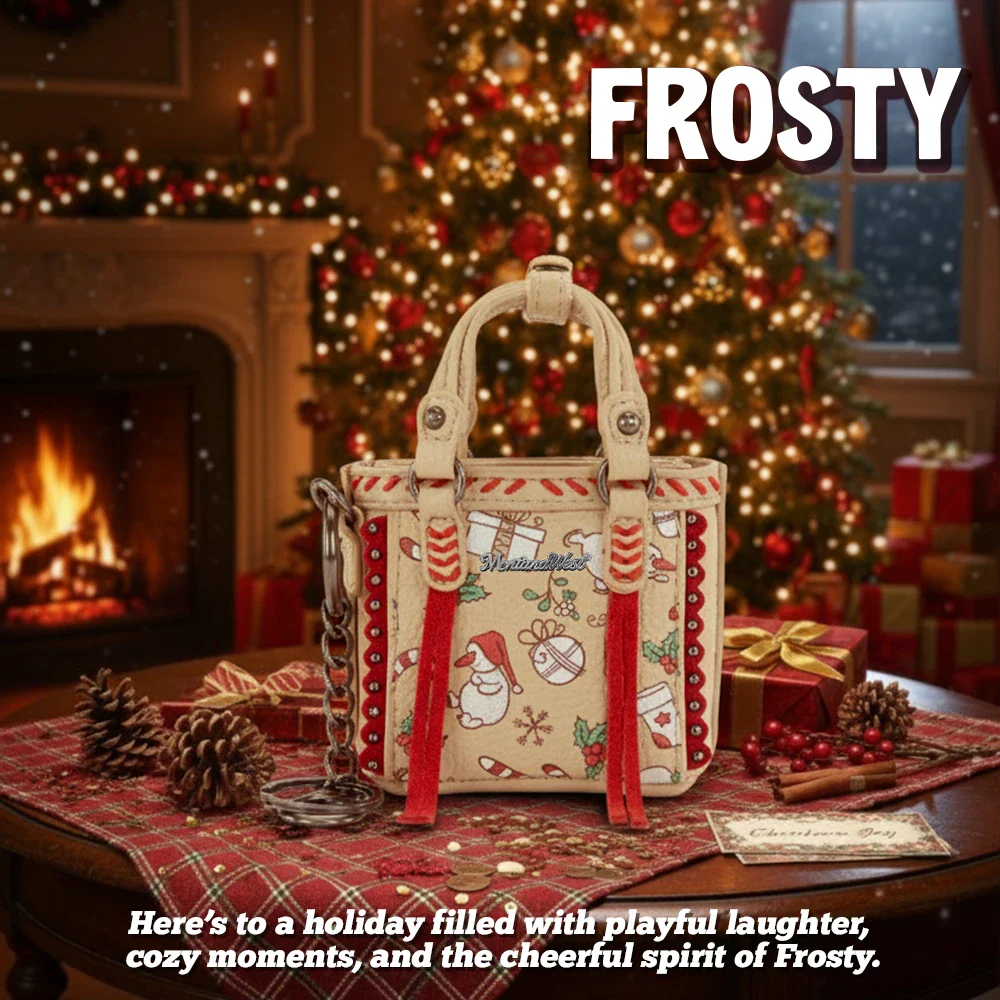 🔥Last Day 49% OFF -🎄Montana West Mini Xmas Tote Blind Box Gift for Holiday Suprises
