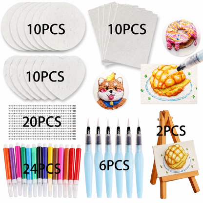 Magic Puffy Art Kit for Kids | 41-Piece Screen-Free Craft