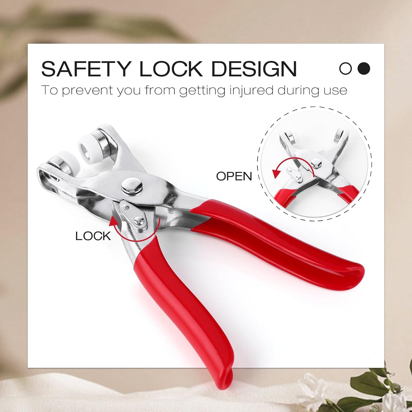 ✨ Effortless No-Sewing Snap Pliers Kit - Instantly Fix & Customize Clothes (100pcs)