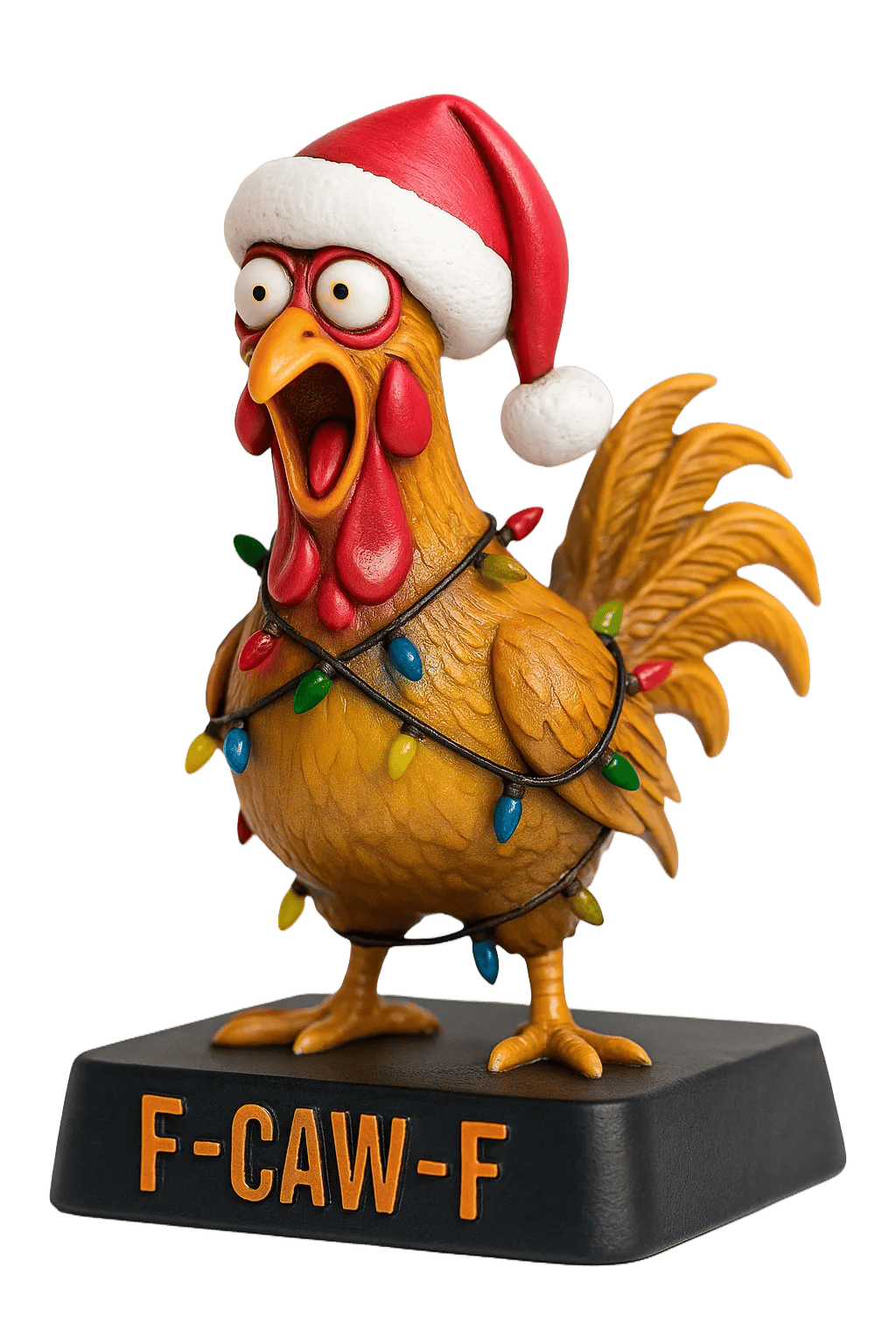 Trendy Funny F-Caw-F Chicken Advent Calendar 2025