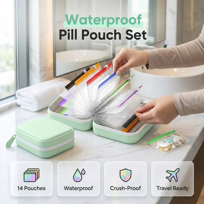 💊The A8 Waterproof Pill Pouch Set