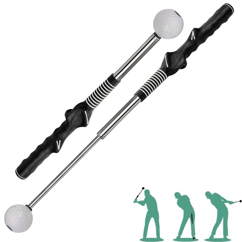 Telescopic Retractable Golf Swing Training Aid