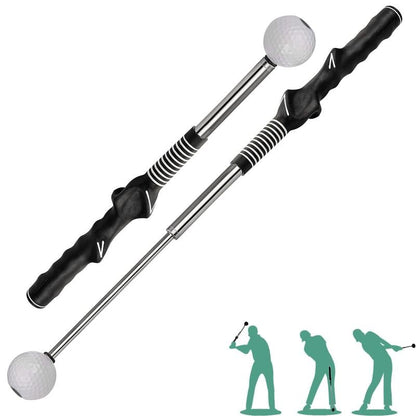 Telescopic Retractable Golf Swing Training Aid
