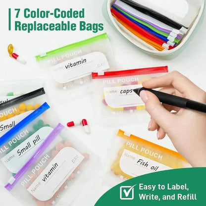💊The A8 Waterproof Pill Pouch Set