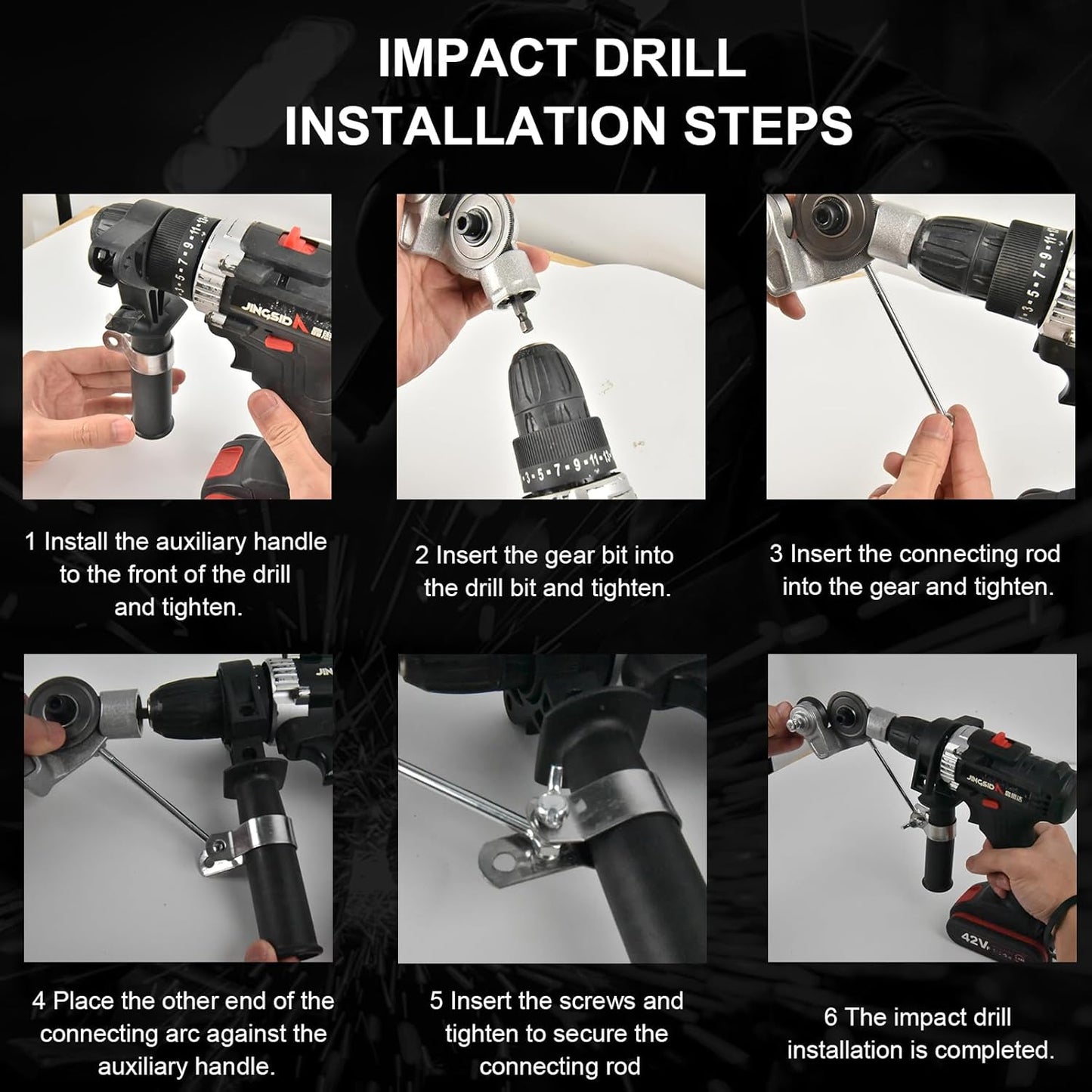 🔥Sheet Metal Cutter Drill Attachment 🛠️