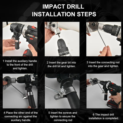 🔥Sheet Metal Cutter Drill Attachment 🛠️