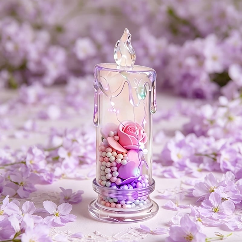 🌹The Romantic Rose LED Candle Set ✨