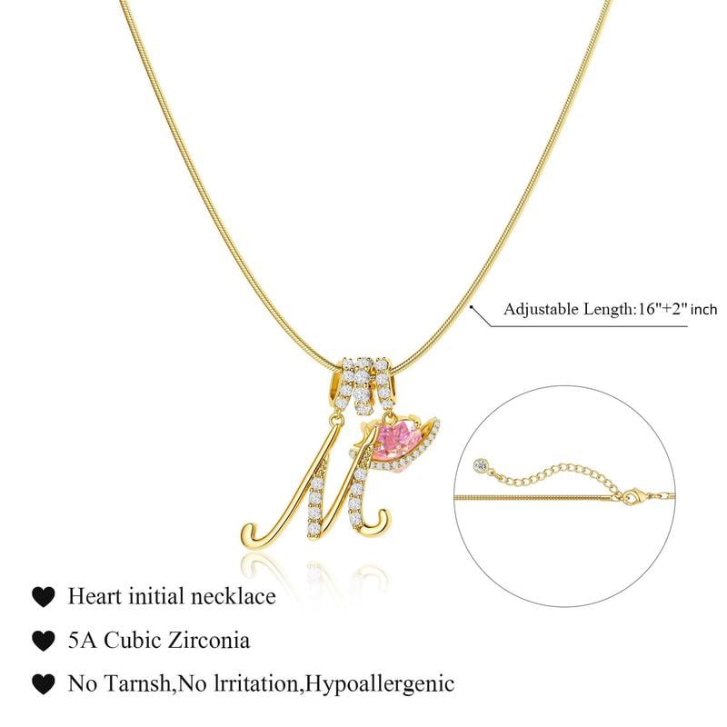 💖Last Day 49% OFF✨3-Layering Initial A-Z Letter Pendant Necklaces🎀