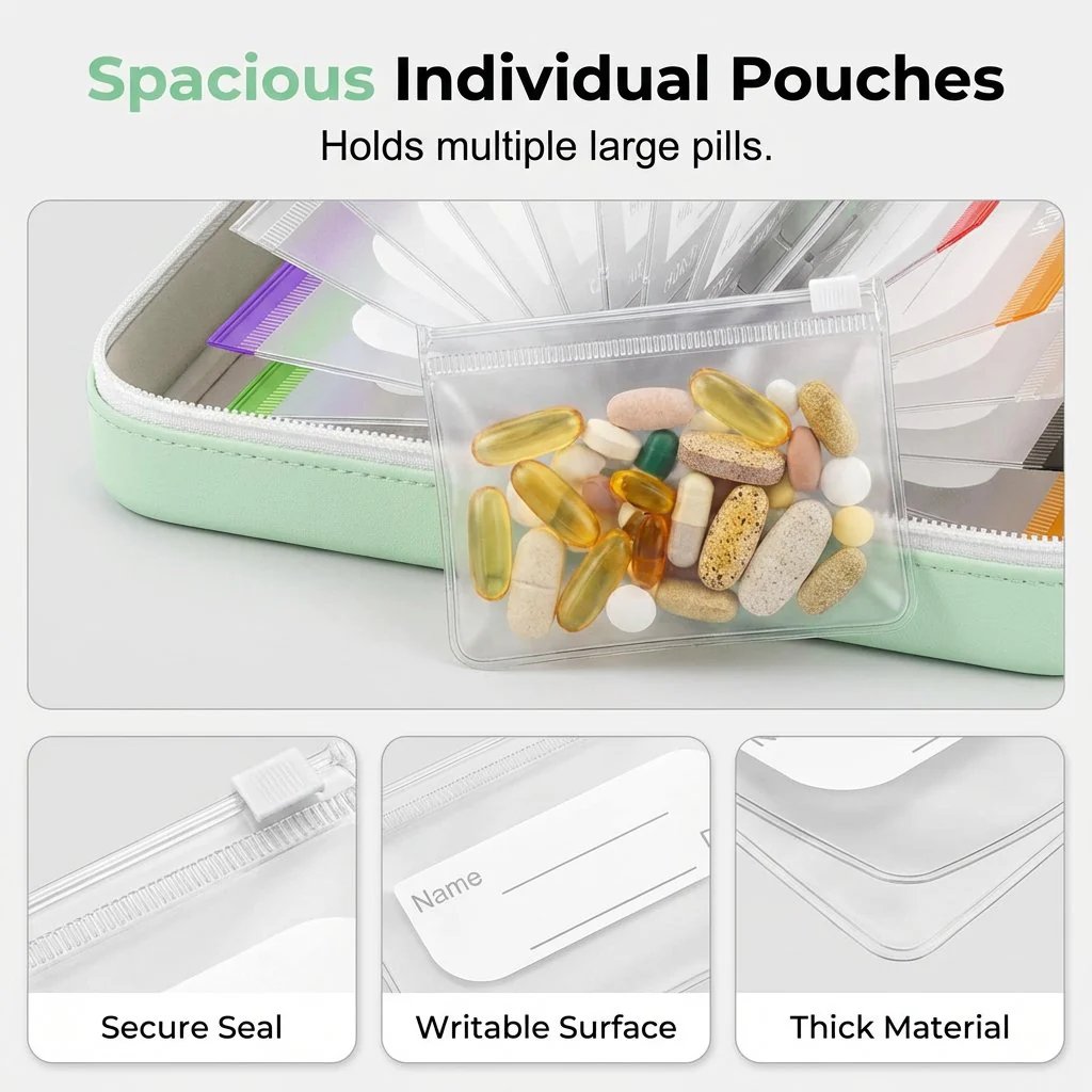 💊The A8 Waterproof Pill Pouch Set