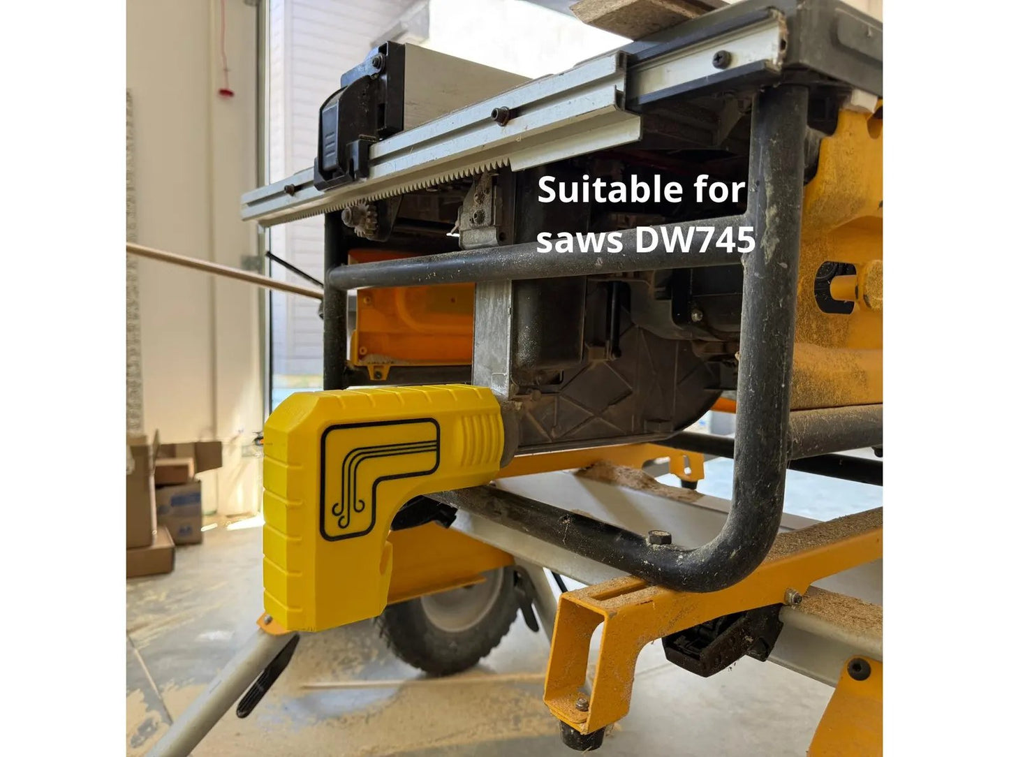 🔥Last Day 49% OFF - 🛠️Table Saw Dust Extraction Adapter🪵✨Vacuum-Free Gravity Dust Collection, Bucket-Ready, Zero-Cleanup Design