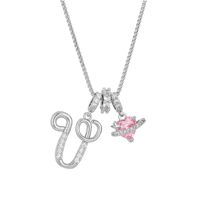 💖Last Day 49% OFF✨3-Layering Initial A-Z Letter Pendant Necklaces🎀