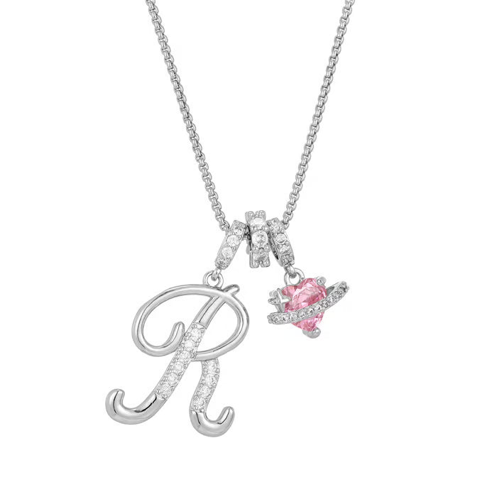 💖Last Day 49% OFF✨3-Layering Initial A-Z Letter Pendant Necklaces🎀