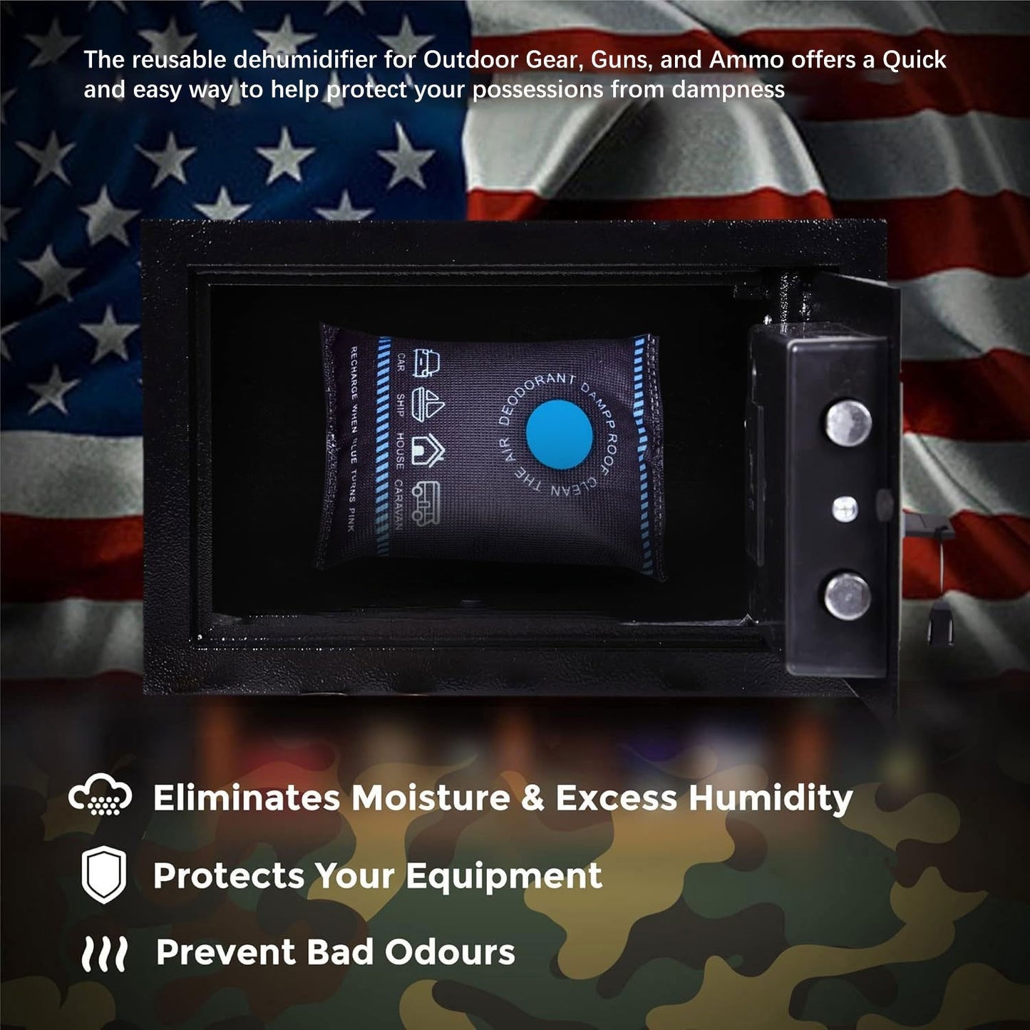 🎁Hot Sale Promotion 49% OFF🔥Dehumidification Bag Desiccant  – Keep Your Gear Dry, Fresh & Protected