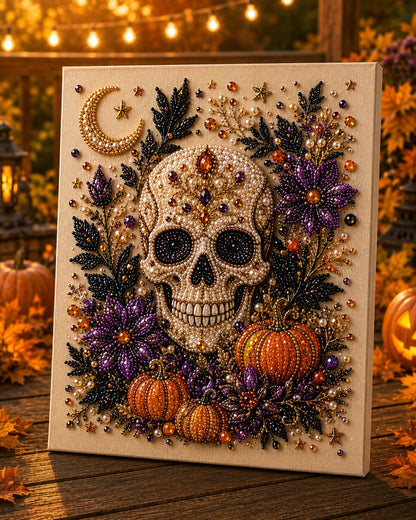 🎃 Halloween Pearl Art Kit – Create Your Own Spooky-Cute Décor