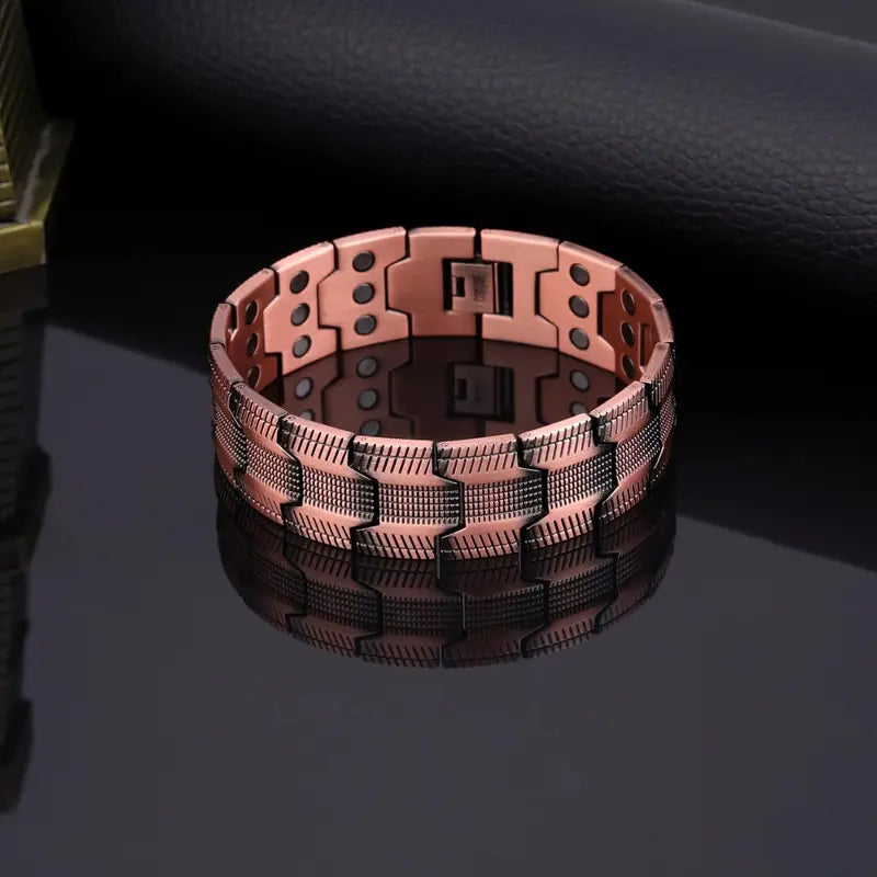 Pure Copper Magnetic Bracelet – Relieve Pain & Boost Circulation