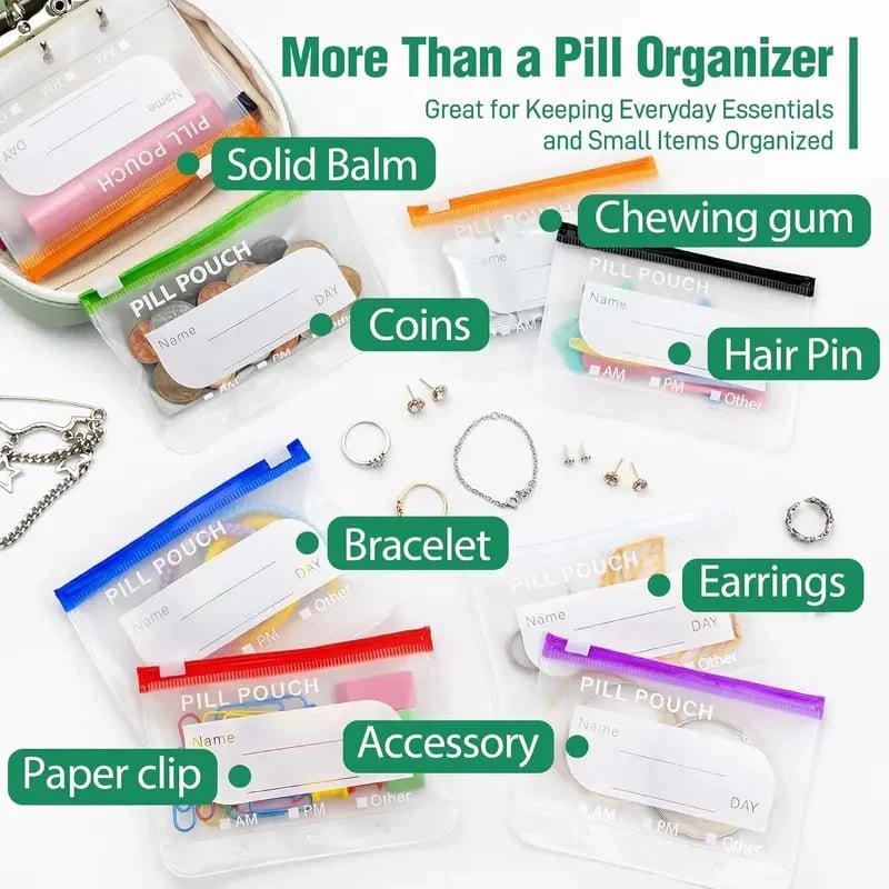 💊The A8 Waterproof Pill Pouch Set