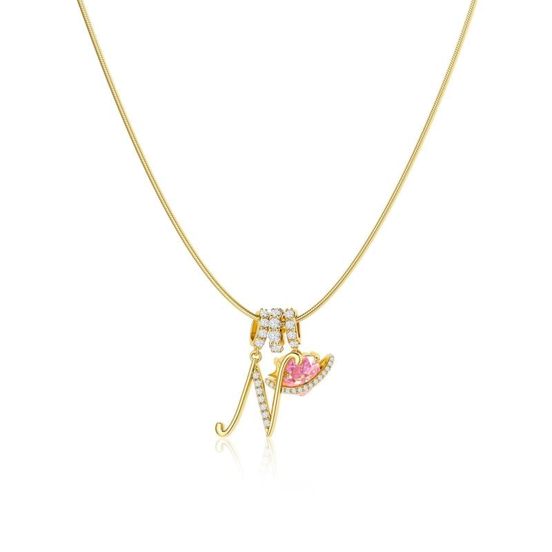 💖Last Day 49% OFF✨3-Layering Initial A-Z Letter Pendant Necklaces🎀