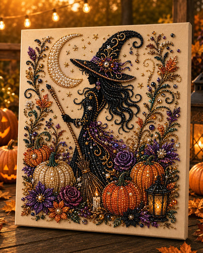 🎃 Halloween Pearl Art Kit – Create Your Own Spooky-Cute Décor