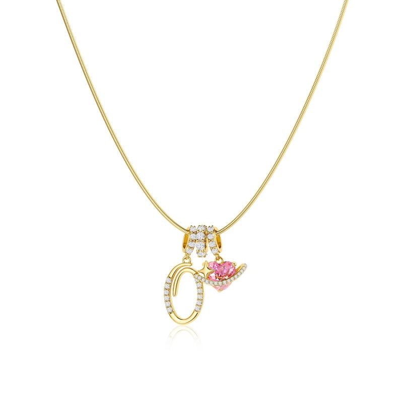 💖Last Day 49% OFF✨3-Layering Initial A-Z Letter Pendant Necklaces🎀