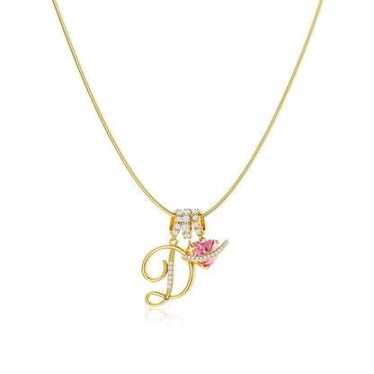 💖Last Day 49% OFF✨3-Layering Initial A-Z Letter Pendant Necklaces🎀