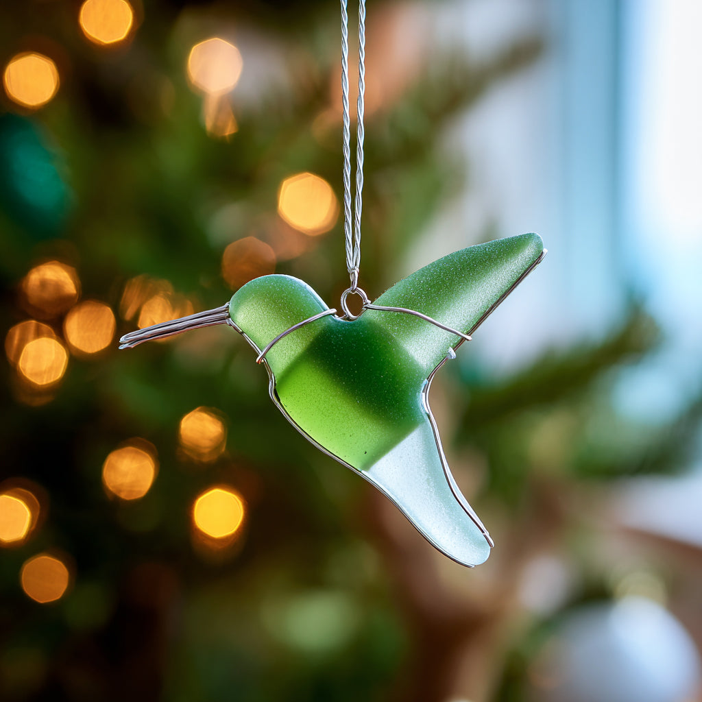 🔥LAST DAY 49% OFF - 🐦Sea Glass Birds Ornament