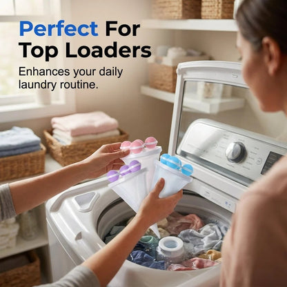 🫧3 Pack Reusable Floating Washing Machine Hair Filter Bags - Pet Hair Lint Catcher