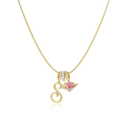 💖Last Day 49% OFF✨3-Layering Initial A-Z Letter Pendant Necklaces🎀