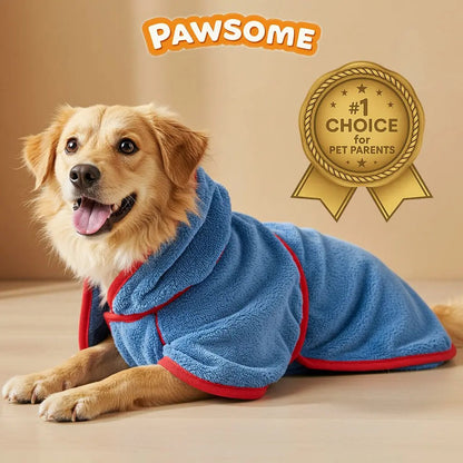 🐶🐾LAST DAY SALE 49% OFF💦 Super Absorbent Quick-drying Pet Dog Bathrobe