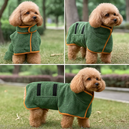 🐶🐾LAST DAY SALE 49% OFF💦 Super Absorbent Quick-drying Pet Dog Bathrobe