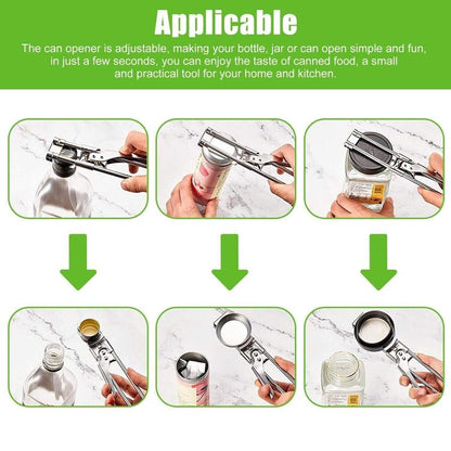 🔥Last Day 49% OFF - Adjustable Stainless Steel Jar Opener