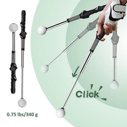 Telescopic Retractable Golf Swing Training Aid