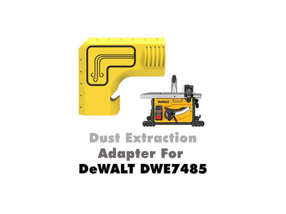🔥Last Day 49% OFF - 🛠️Table Saw Dust Extraction Adapter🪵✨Vacuum-Free Gravity Dust Collection, Bucket-Ready, Zero-Cleanup Design