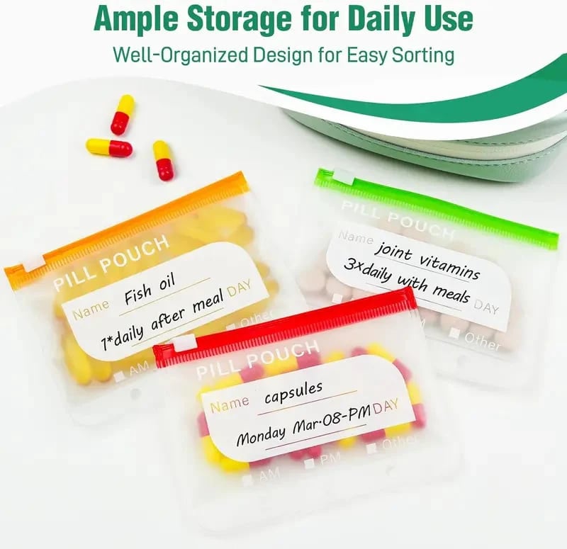 💊The A8 Waterproof Pill Pouch Set