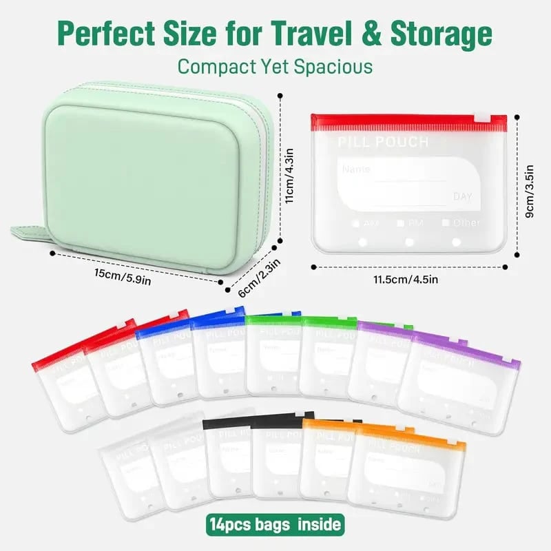 💊The A8 Waterproof Pill Pouch Set