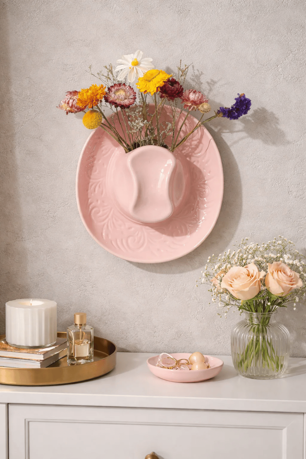 🔥Last Day 49% OFF - 🤠Handmade cowboy hat vases