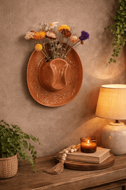 🔥Last Day 49% OFF - 🤠Handmade cowboy hat vases